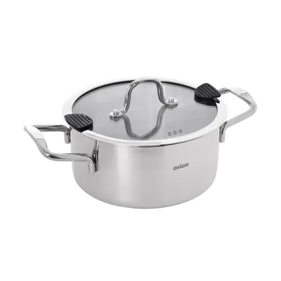 Cratiță cu capac din oțel inoxidabil 1,2 l Venice – Orion