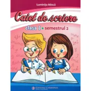 Caiet de scriere. Clasa 1. Semestrul 2 (cod PI)