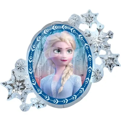 Balon folie frozen ii elsa si anna 66x76 cm