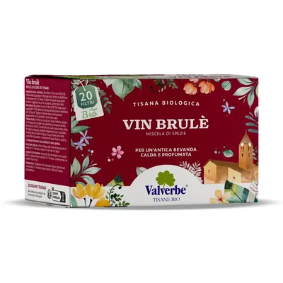Ceai cu Aroma de Vin Fiert Ecologic/Bio 20dz