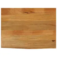 Gossi blat de masa contur organic 70x60x2,5 cm lemn masiv de mango