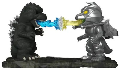 Figurină Funko POP! Moments: Godzilla - Godzilla vs Mechagodzilla (Special Edition) #2001