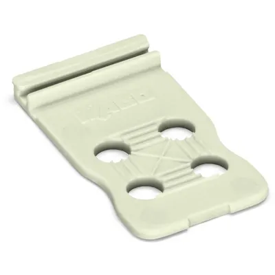 Strain relief plate; 12.5 mm wide; light gray