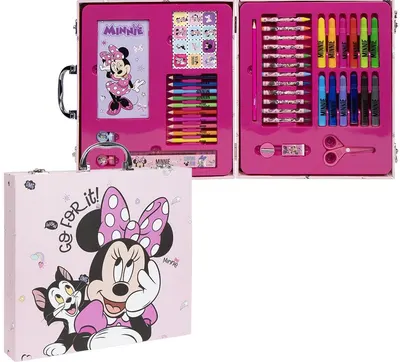 Set creativ Cerda Minnie - În cutie metalică