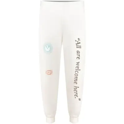 Pantaloni universali hs4735 uni albi damă