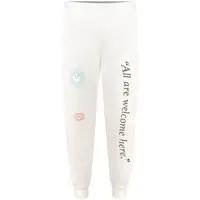 Pantaloni universali hs4735 uni albi damă