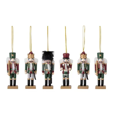 Ornamente de Crăciun 6 buc. din lemn 13 cm Nikita – Bloomingville