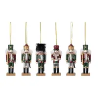 Ornamente de Crăciun 6 buc. din lemn 13 cm Nikita – Bloomingville