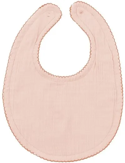 Bavetă din muselină BabyJem - Somon, 23 x 32 cm