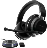 Căști gaming Turtle Beach - Stealth Pro, PS, Switch, mobile, fără fir, negru