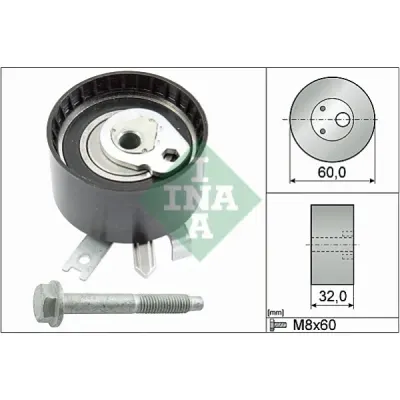 Rola intinzator, curea distributie INA 531 0547 10