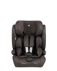 Scaun auto cu ISOFIX KikkaBoo i-Cross i-SIZE Brown 76-150 cm,tetiera reglabila in 13 pozitii cu spuma de memorie,centura top tether,husa detasabila,perna reductor
