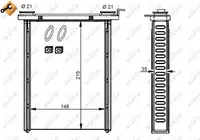 Schimbator caldura incalzire habitaclu (cu easy fit elements) FIAT TALENTO; NISSAN NV300; OPEL VIVARO B; RENAULT FLUENCE, GRAND SCENIC III, MEGANE CC, MEGANE III, SCENIC III, TRAFIC III 1.2-2.0D dupa