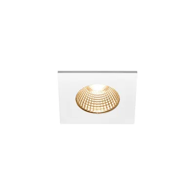 Spot incastrat, PATTA-I Ceiling lights, white LED outdoor recessed ceiling light, angular DL IP65 white 1800-3000K