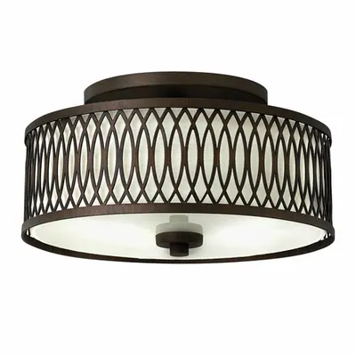 Corp de iluminat decorativ pentru exterior, Walden 3 Light Flush Mount