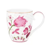 Cană din porțelan, XL, colecția Jolie, Tulip Pink, 450 ml, Pip Studio