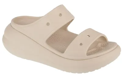 Mules Crocs CLASSIC CRUSH SANDAL Beige