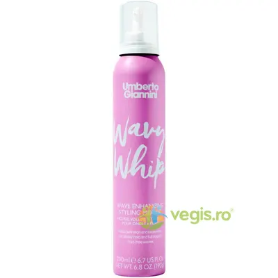 Spuma Volumizanta si Texturizanta pentru Activarea Parului Ondulat Wavy Whip 200ml