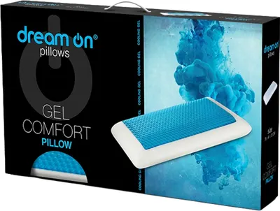 Pernă cu efect de racire Dream On Gel - Comfort, 68 х 40 х 12 cm