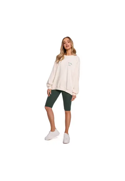 Made of Emotion Pantaloni sport de dama Kunga M593 verde militar - Verde