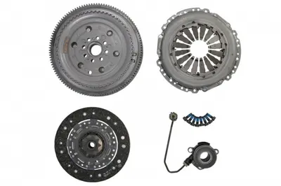 Set ambreiaj (cu volanta si rulment hidraulic) (cu cilindru sclav ambreiaj central; suruburi setate) potrivit ALFA ROMEO MITO; FIAT GRANDE PUNTO 1.3D 10.05-02.12