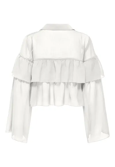 Bluza dama 15360661 - Poliester - Alb - Alb