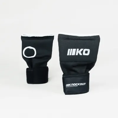 Bandaje Box Knockout Burete Senior XXL / Negru/Alb