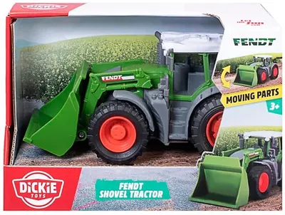 Tractor cu cupa frontala mobila