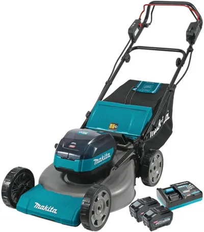 Mașină de tuns iarba cu acumulator Makita - LM002GT201, 40V XGT, 70 l, 53 cm, 2х5 Ah