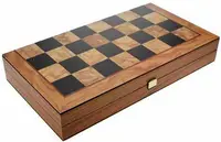 Set sah si table Manopoulos - Culoare maslin, 38 x 20 cm