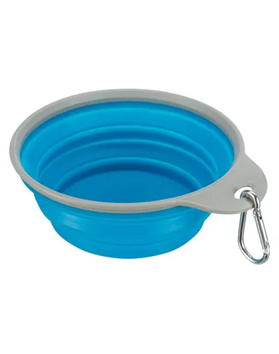 TRIXIE Bol animale companie, pentru calatorie din silicon 1 L