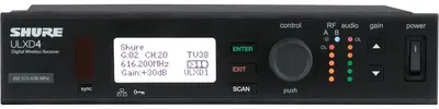 Receiver wireless Shure - ULXD4E-H51, negru