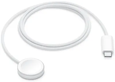 Încărcător wireless Apple - Apple Watch, Magnetic/USB-C, alb