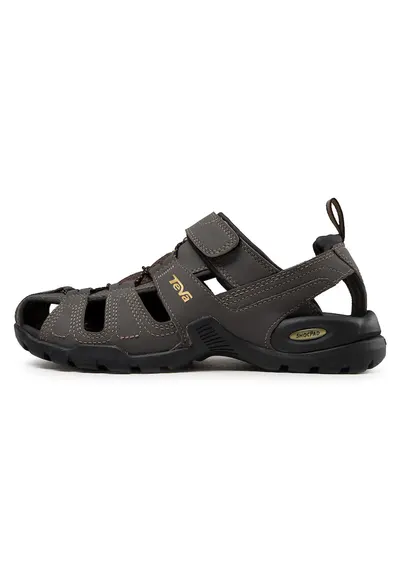 Sandale barbati 1001116 - Piele ecologica - Maro - Maro