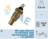 Senzor temperatura lichid racire (numar pini: 1, negru) NISSAN PATROL III 1, PATROL III 2 2.8D 3.2D intre 1979-1995