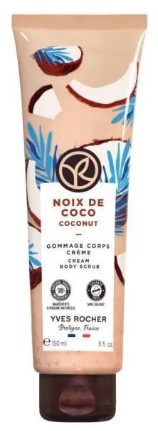 Yves Rocher Bain Nature Exfoliant pentru corp, cocos, 150 ml