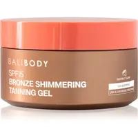 Bali Body Shimmering Tanning Gel gel pentru plaja SPF 15