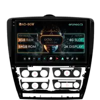 Navigatie Skoda Octavia 2, Android, V-Octacore 4GB RAM + 64GB ROM, 10.36 Inch - AD-BGV10004+AD-BGRKIT048v2