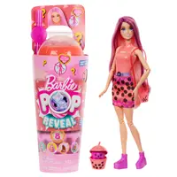 Papusa cu accesorii Barbie, Color Pop Reveal, Bubble Tea, Mango Mochi, HTJ22