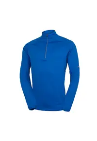 Men's technical ski sweater for active sports BARNEY - Bleumarin