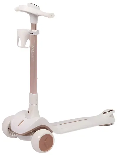 Trotinetă pentru copii Caretero Toyz - Satura, alb