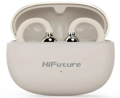 Căști wireless HiFuture - FlexClip, IPX5, auriu