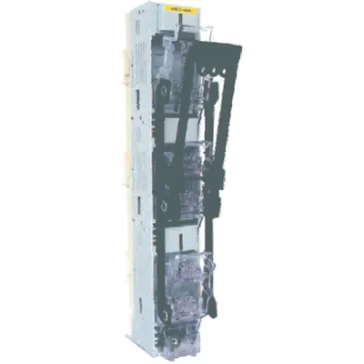Separator vertical tripolar tip rigla, 1 maneta 3P/NH 1, Amax 250A