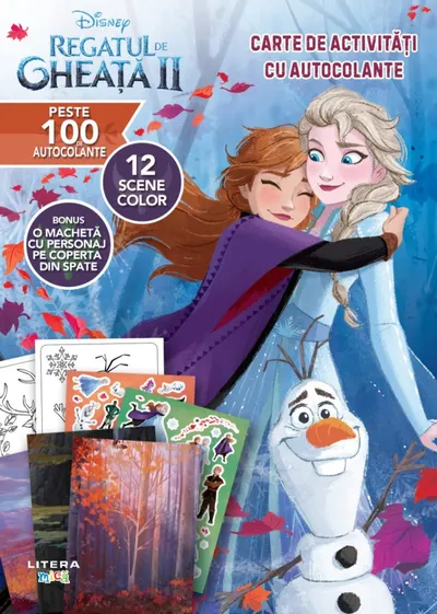 Disney. Regatul de gheata II. Carte de activitati cu autocolante