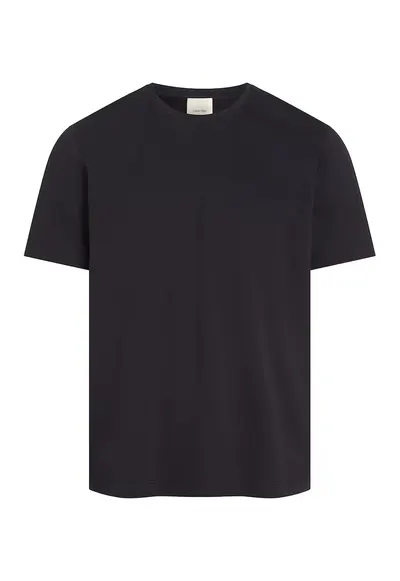 Tricou din amestec de bumbac organic - Negru stins