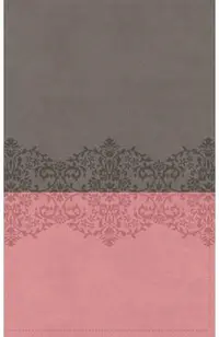 Niv, Quest Study Bible, Leathersoft, Gray/Pink, Thumb Indexed, Comfort Print: The Only Q and A Study Bible