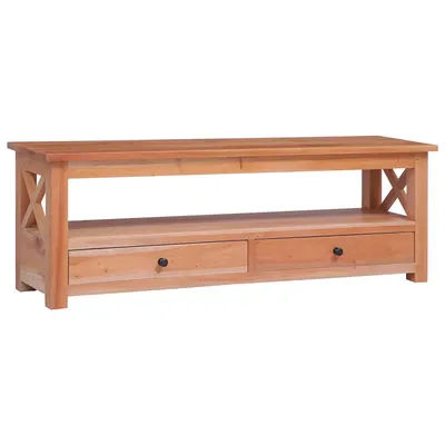 vidaXL Comodă TV, 115x30x40 cm, lemn masiv de mahon