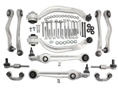 Set reparatie brate puntea fata Lemforder pentru AUDI A4 B5, A6 C5; SKODA SUPERB I; VW PASSAT B5, PASSAT B5.5 1.6-4.2 11.94-03.08