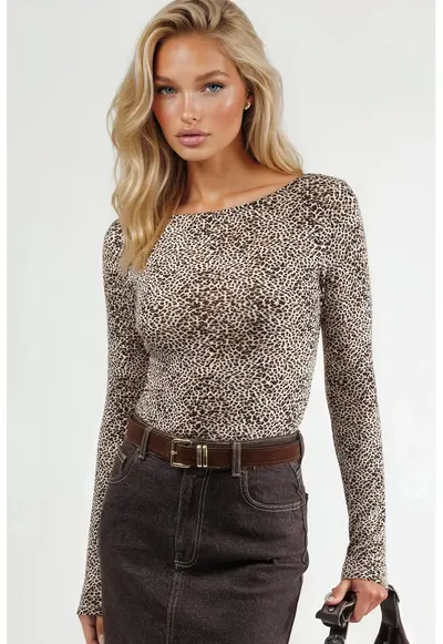 Bluza dama - Maro - Viscoza/Elastan - Leopard