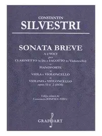 Sonata Breve a 2 voci per Clarinetto in Do e Fagotto